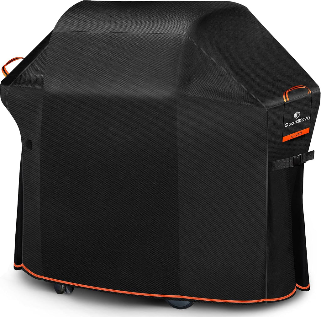 [Upgraded 1000D Heavy Duty Fabric] 55 inch Grill Cover Grill
