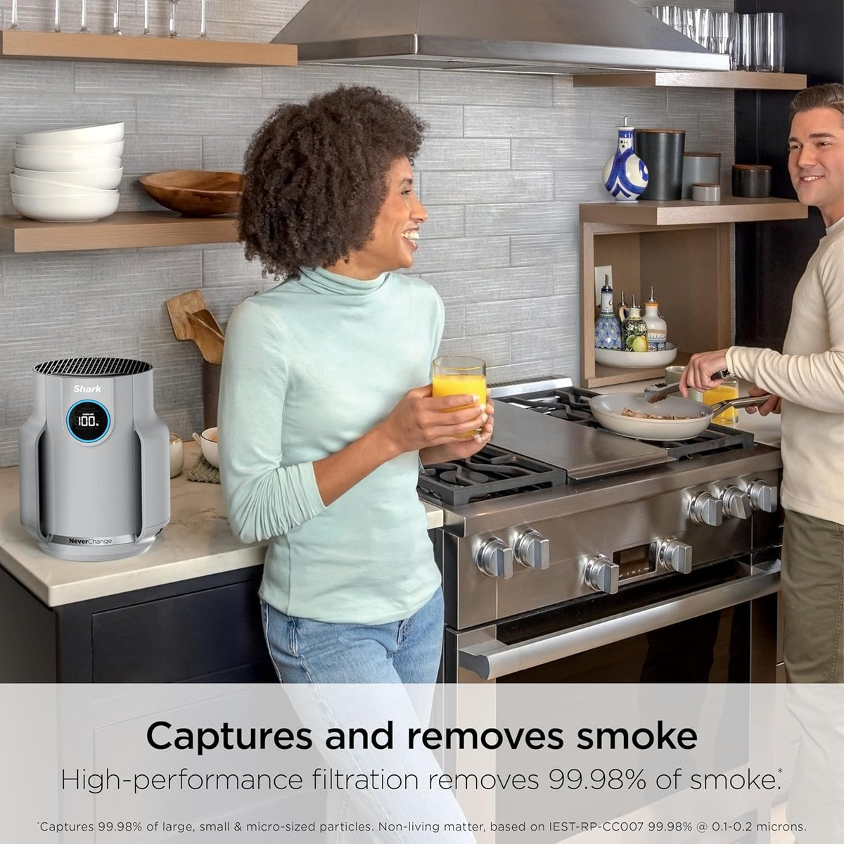 Air Purifier for Home, Compact Pro, HEPA-Exceeding Filter, Captures Pollutants, Pet Dander, Dust, Odor