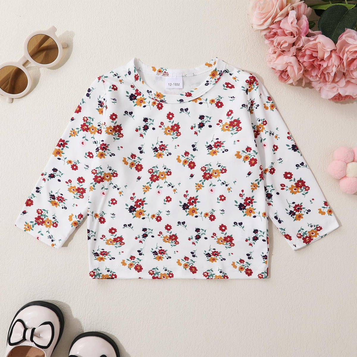 Toddler Baby Girl Fall Outfit Long Sleeve Stripe T-Shirt and Strap Dress Overall with One Pocket Clothes Sets