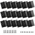 18-Pack 4 inch X 4 inch Black Door Hinge Heavy Duty for Door