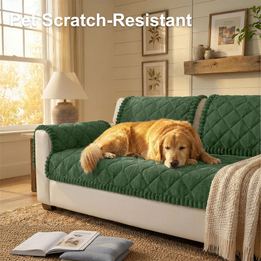 Couch Covers for Dogs Washable, Non Slip Sofa Protector for Pets