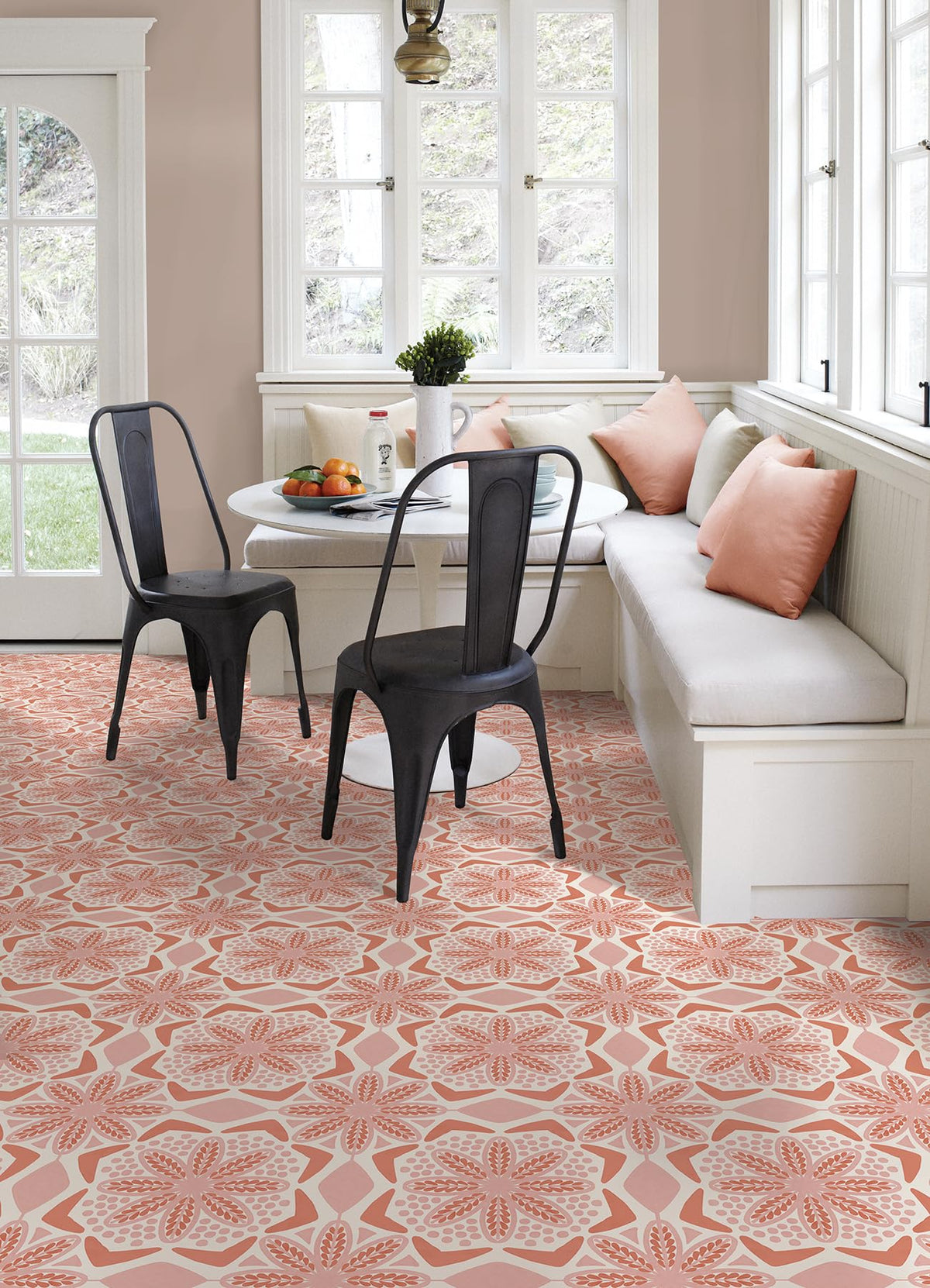 Charlotte Peel and Stick Floor Tiles, FP6468