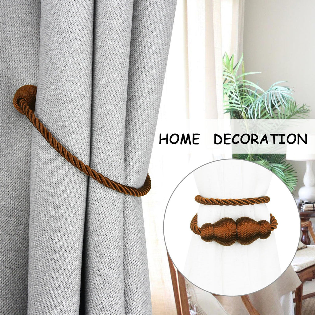 Magnetic Curtain Tiebacks Decorative Curtain Holders for Drapes