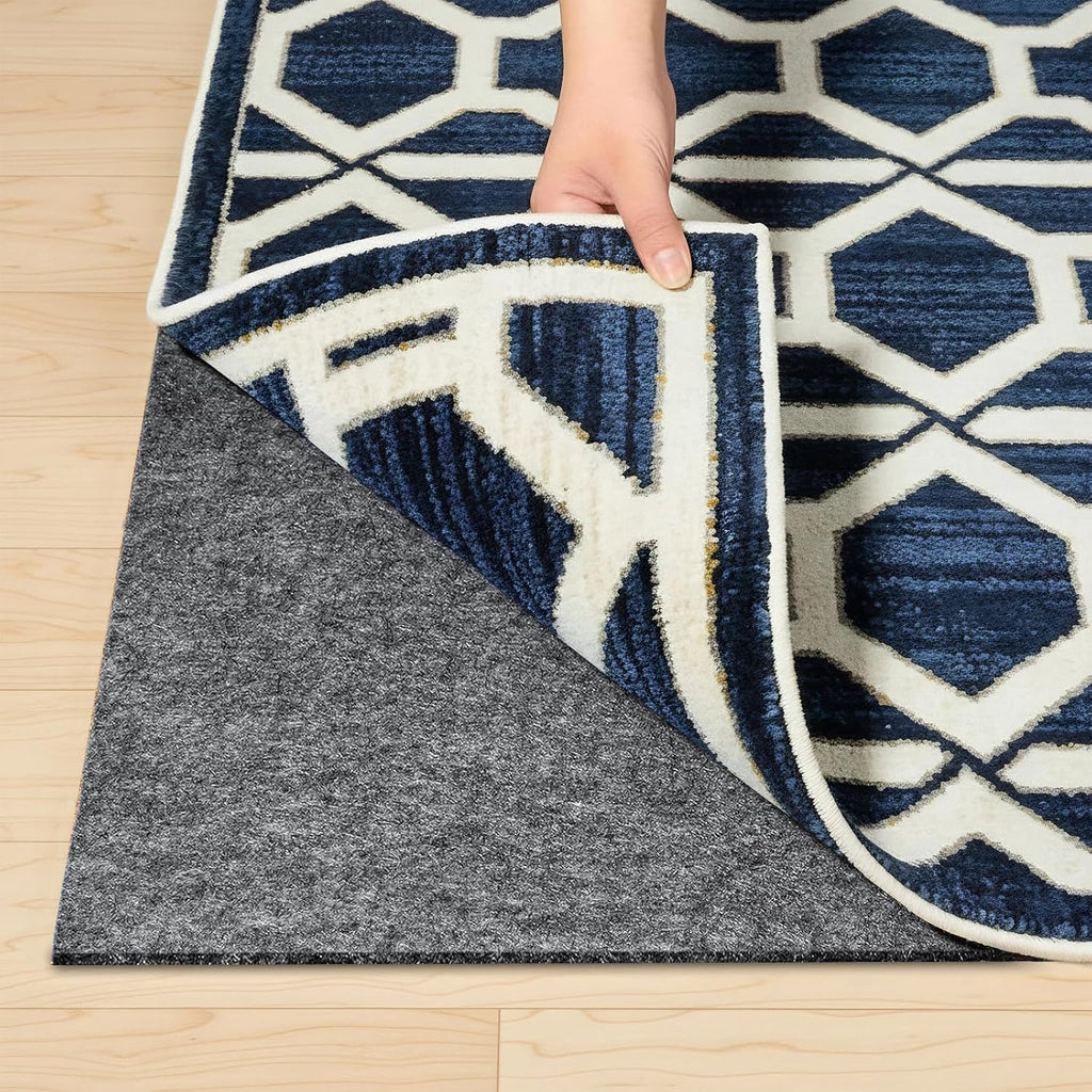 Felt and Rubber Backing Rug Pad, 3"x10" Non-Slip Rug Pads, 1/8" Thick, Under Area Carpet Protective Pads, Cushioned