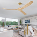 72" Ceiling Fan with Remote, No Light