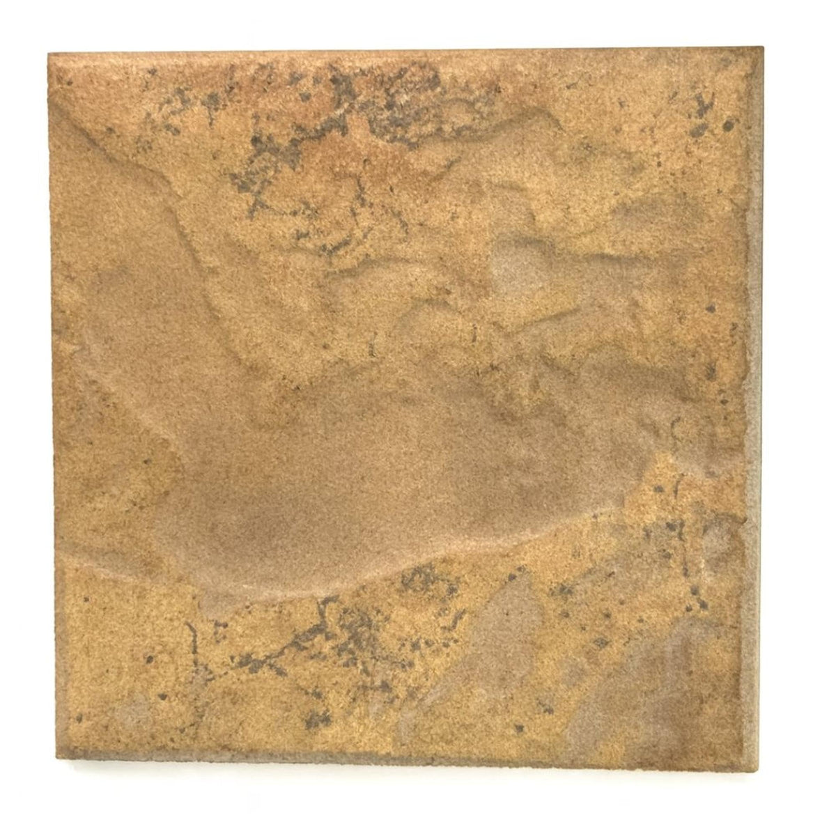 Desert Sand 6x6 Matte Porcelain Tile - Durable Indoor & Outdoor Ceramic Floor and Wall Tile, Stone-Look Finish