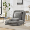 Oversized Adjustable Human Dog Bed for Adults & Pets - Chenille Upholstered Collapsible Floor Sofa with 2 Soft