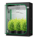 5x3 Grow Tent 60"x32"x80"High Reflective Mylar Tent Indoor Grow