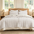 Cotton Quilt Set 98x106 Soft Lightweight Bedspread