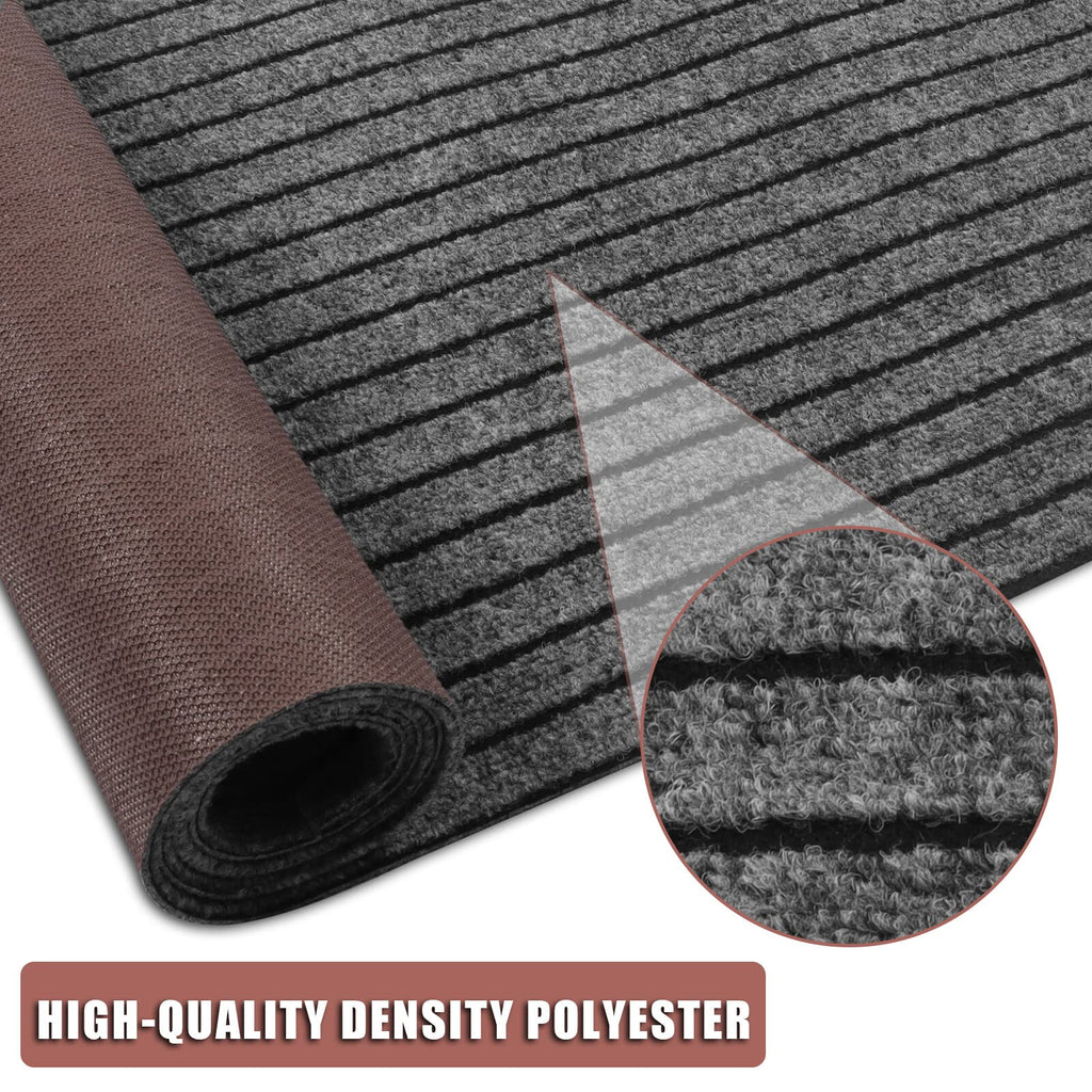 Runner Rug 4 ft x 70 ft Indoor/Outdoor Low Profile, Hallway, Kitchen, Patio, Deck Area, RV, Entryway, Garage, with