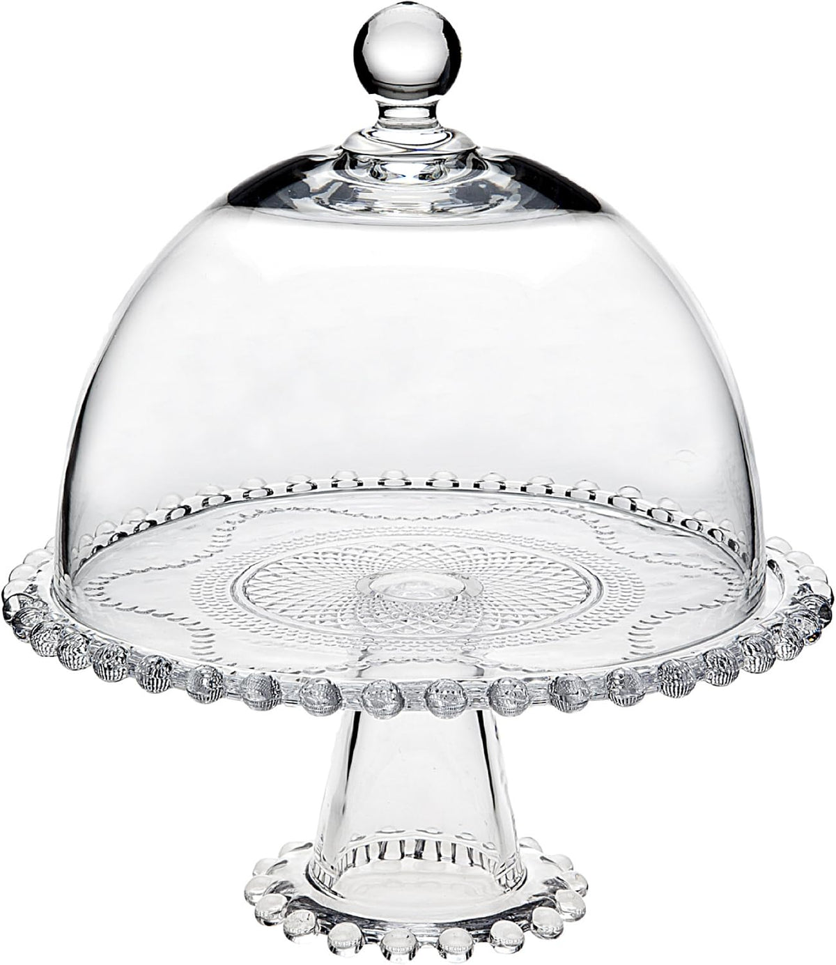 Cake Stand, Cake Platter, Pastry Stand, Pastry Platter, Dessert Stand with Cover, Easton 10.5in