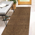 Rubber-Backed Runner Rug, 2 x 6 ft Indoor Outdoor Utility Mat