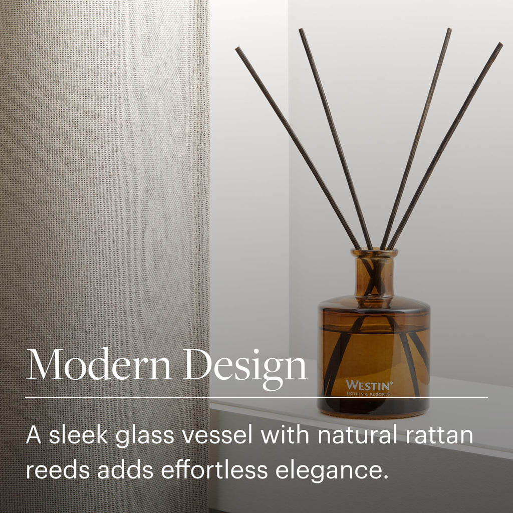 White Tea Reed Diffuser - Home Fragrance Set with Signature White Tea Scent - 5 oz.