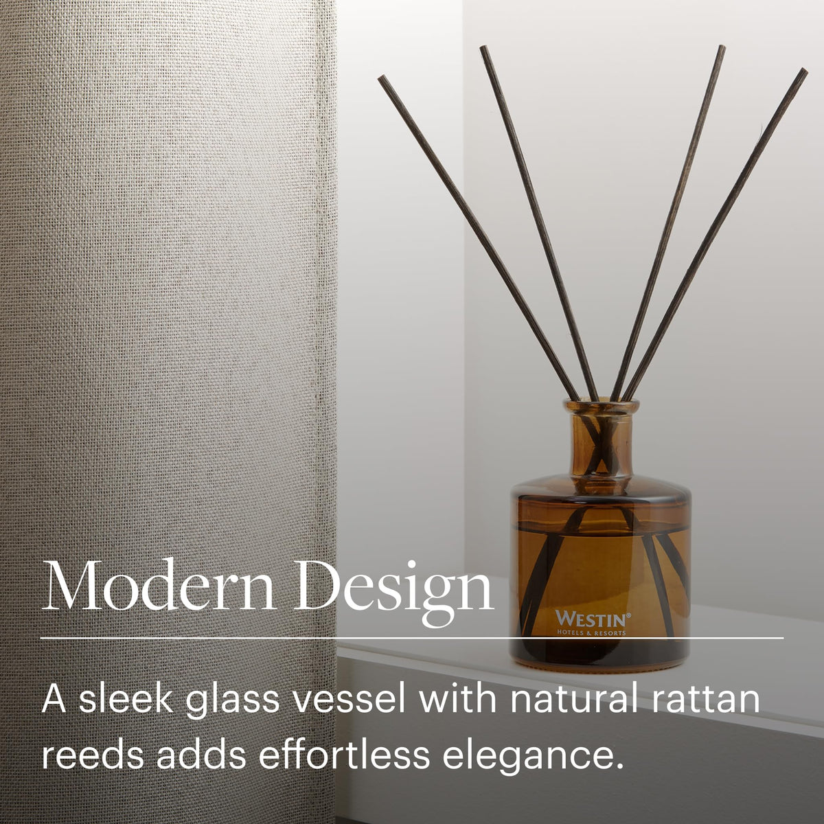 White Tea Reed Diffuser - Home Fragrance Set with Signature White Tea Scent - 5 oz.