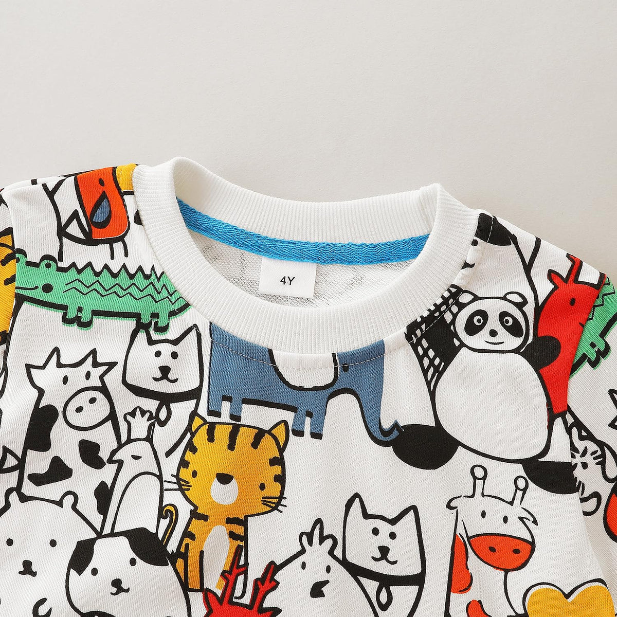 Baby Toddler Boy Sweatshirt Sweater Clothes Fall Winter Crewneck Long Sleeve Shirt Top Clothing Outfit Grey Elepant