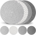 10" Trivets for Hot Dishes, Hot pots and Pans, Heat Resistant Pot Holders, Hot Pads for Countertops - Set of 4
