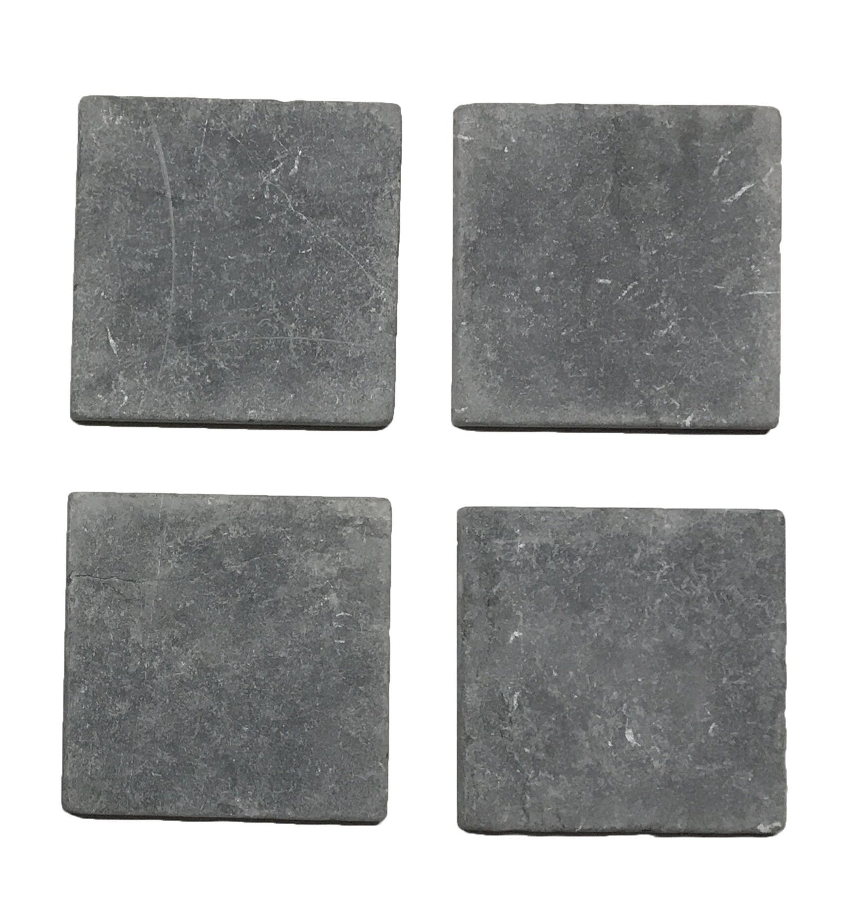 Black Marble 6 X 6 Field Tile, Tumbled Lot of - 40 Pcs.