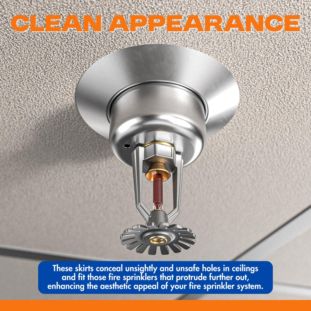 Fire Sprinkler Escutcheon Skirt