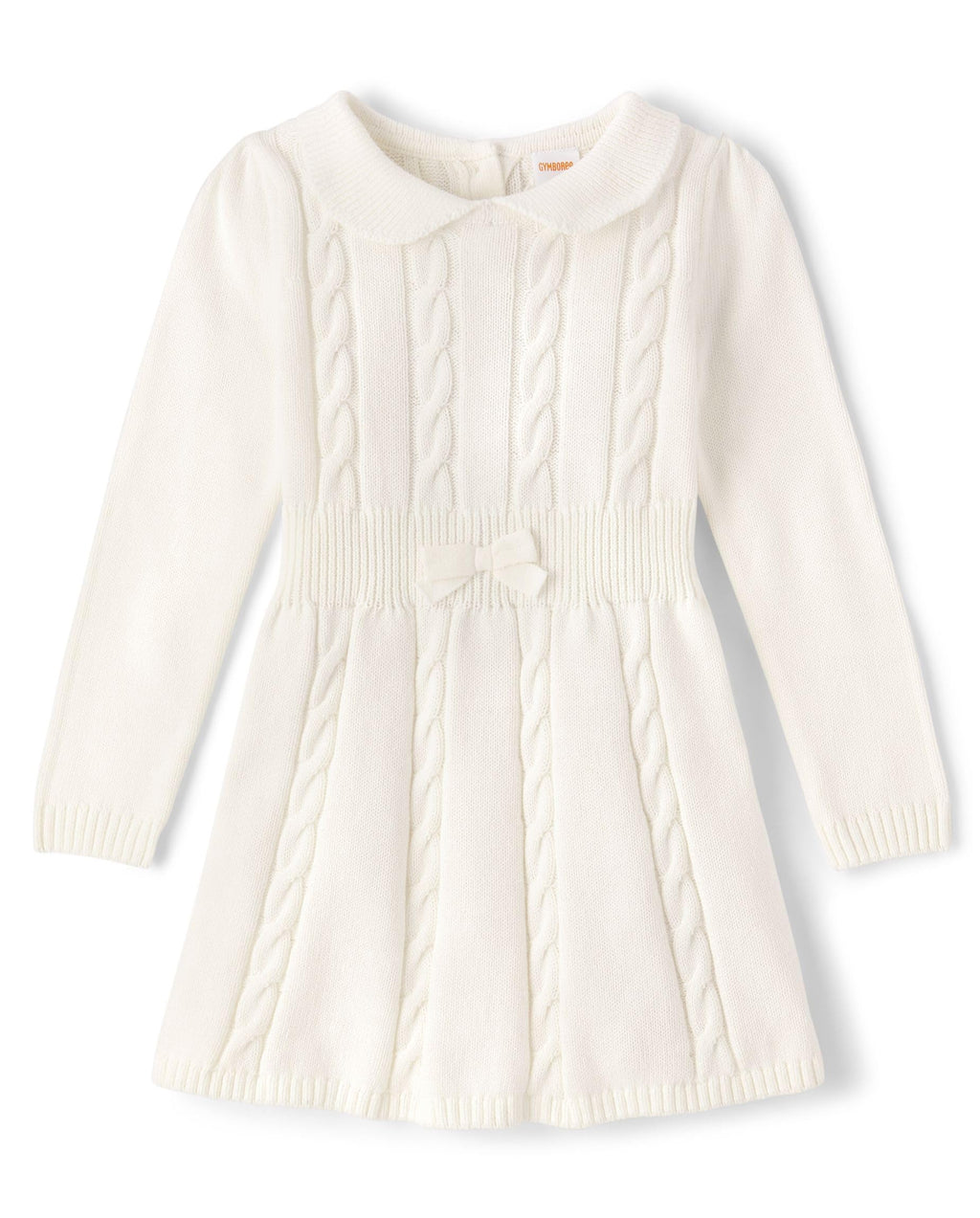 And Toddler Long Sleeve Sweater Dresses,Soft White