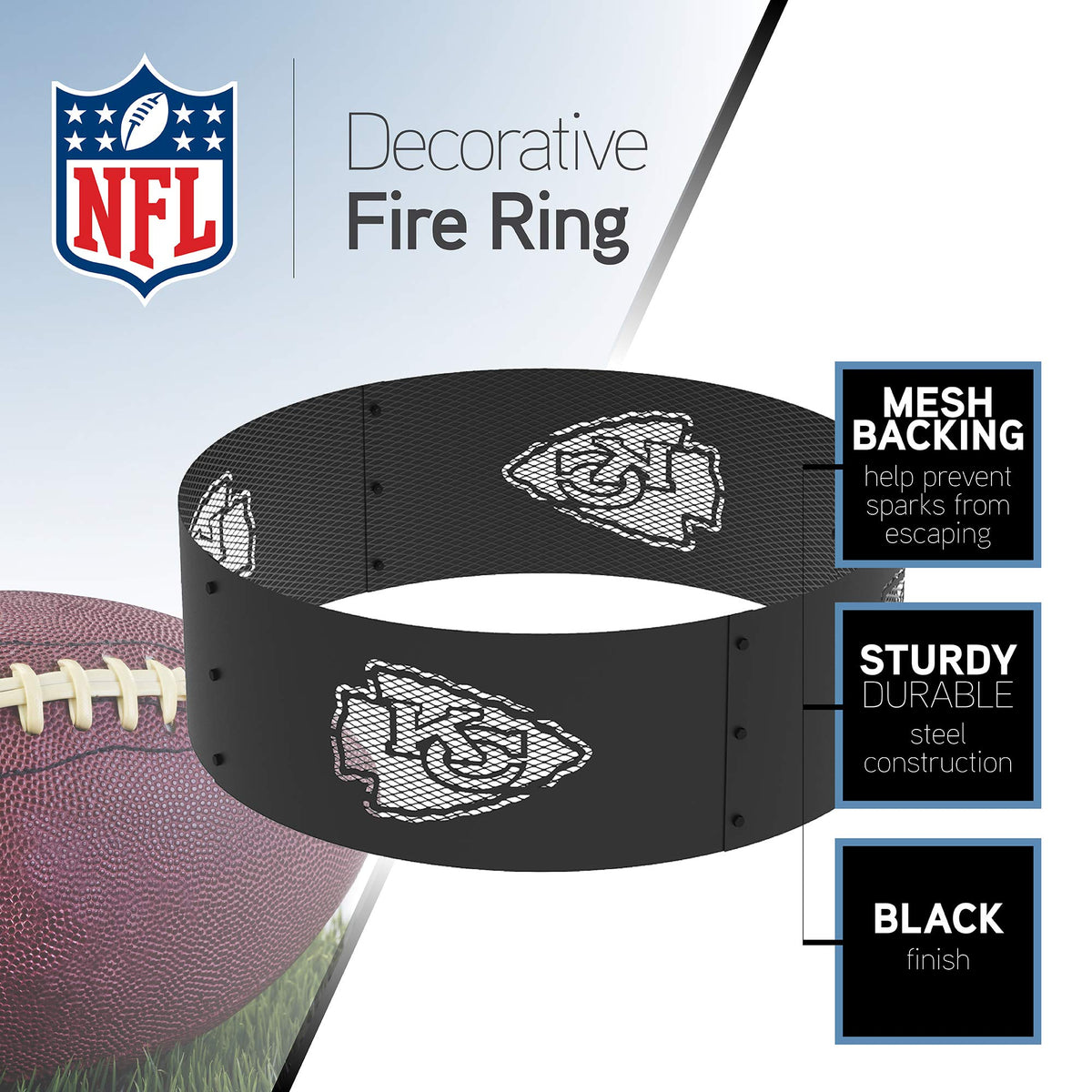 Round Ring Fire Pit, Dolphins