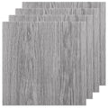 Thicken 36 Sheet Vinyl Flooring 12x12 Peel and Stick Floor Tile Waterproof Clearance Vinyl Floor Tiles Vert Wood Grey