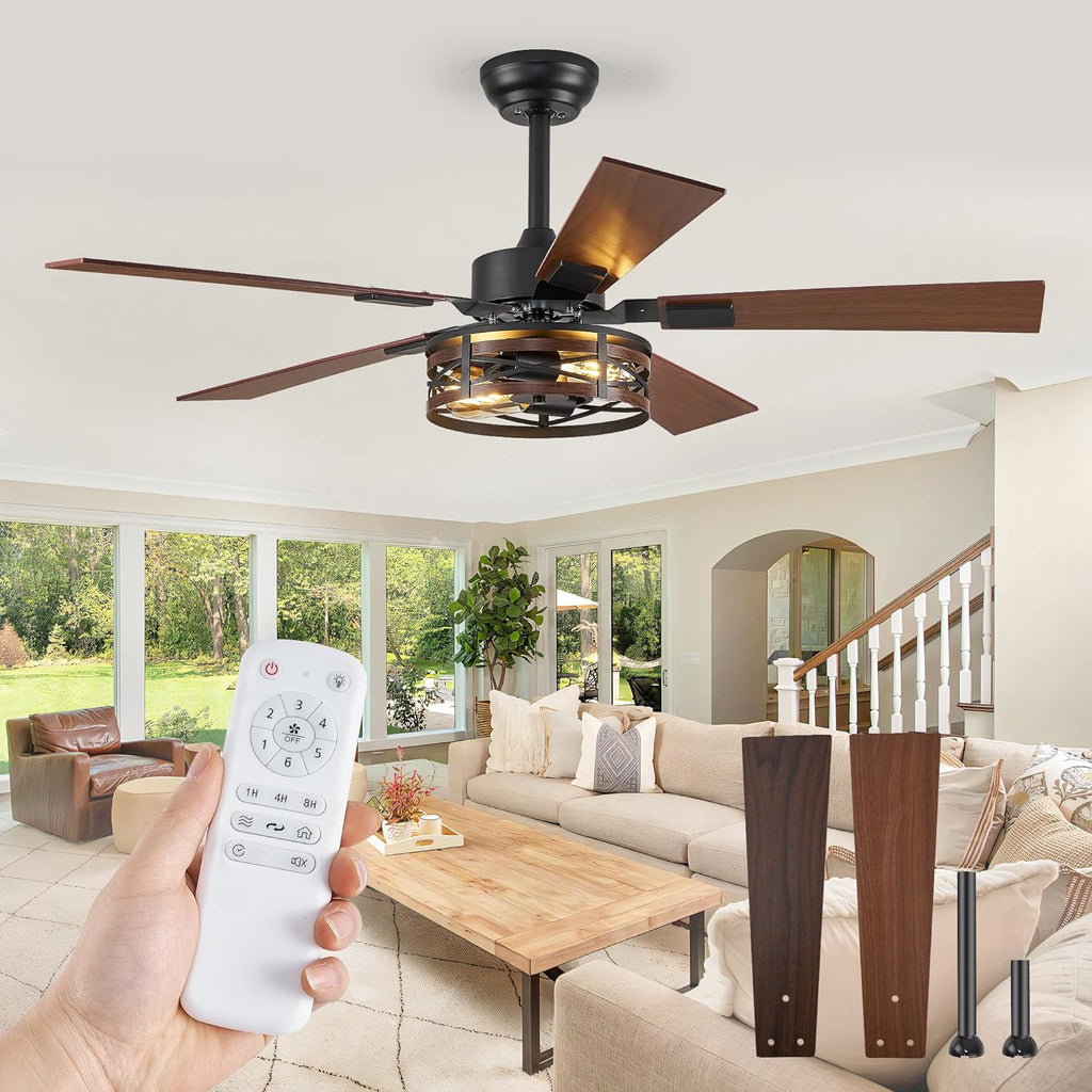 48" Ceiling Fan with Light