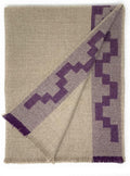Home | Stepping Stones Season Alpaca Throw Blanket | 100% Baby Alpaca Wool | 6 Feet Long X 4.25 Feet Wide