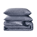 Linen Duvet Cover - Soft Breathable Cotton Linen Blend, 3-Pieces Bedding Set with 2 Pillowcases