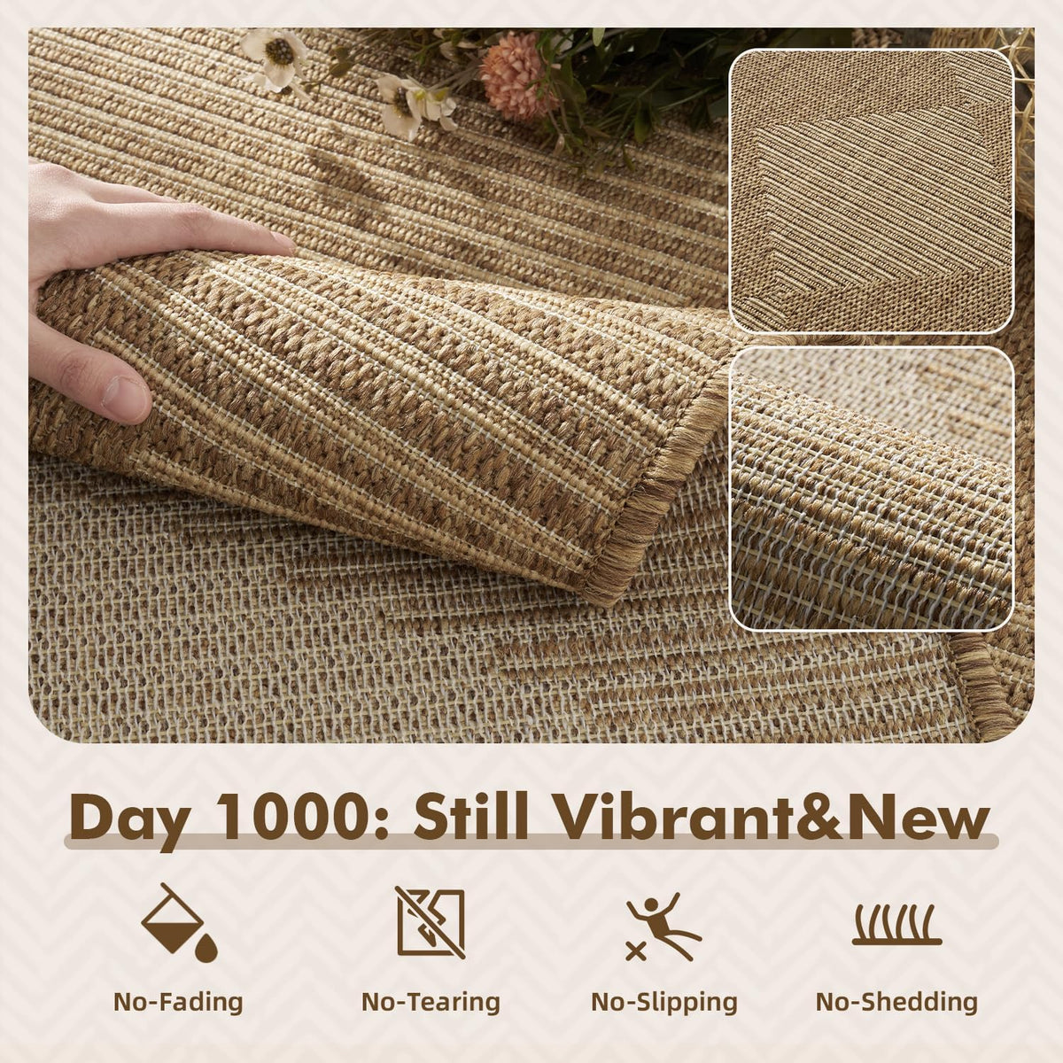 Outdoor Rug Carpet Patio Rug Polypropylene Indoor Outdoor Rugs