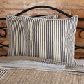 Ashmont Bedding Accessory, Ticking Stripe Euro Sham 26x26
