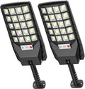 Solar Lights Outdoor, Wide Angle Solar Street Light IP66 Waterproof | 6500K Solar Lights Motion Sensor & Dusk to
