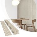 Wood Panels for Wall 4Pack 94.5"x12.6" Light Oak