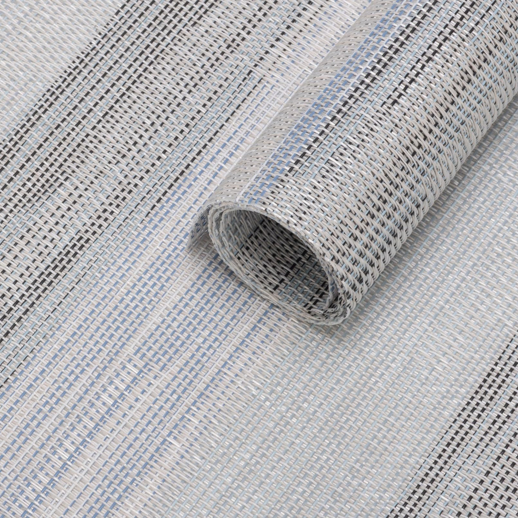 Placemats Set of 8, Heat Resistant Stain Resistant Woven Vinyl Insulation Place mats, Durable Washable Elegant Table