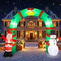 8ft Christmas Inflatable Archway Outdoor Decoration