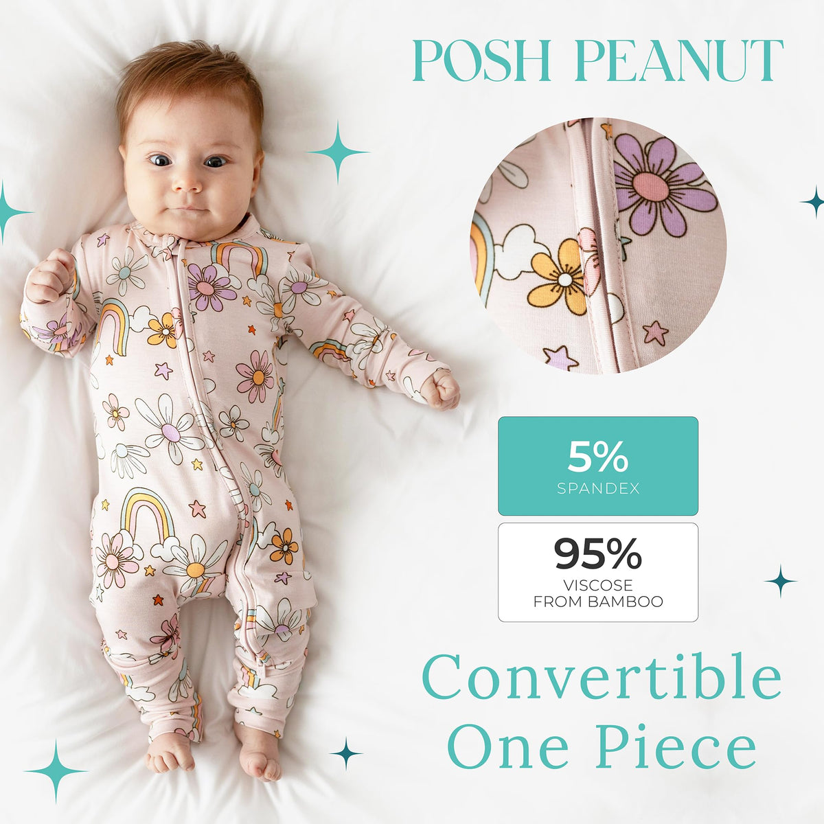 Convertible Footie Pajamas for Baby and Toddler