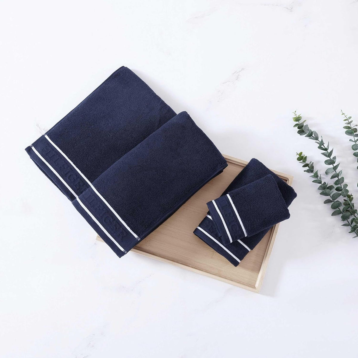 Bathroom Towels, Soft Cotton Washcloths, Bath & Hand Towel Set, Zero Twist, Medium Weight & Highly Absorbent, Set of