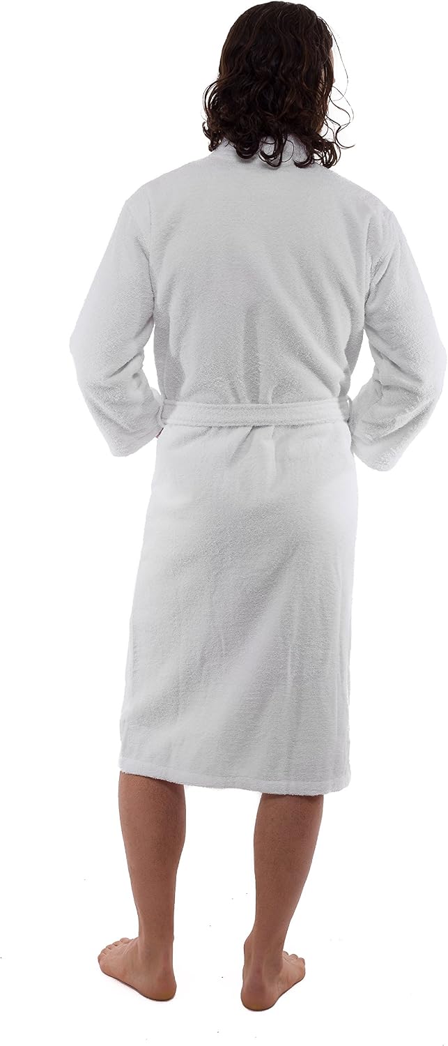 Kimono Robe for Men & Women - 100% Turkish Cotton Robe for Spa & Hotels, Absorbent & Comfy | (With & Without Hood)