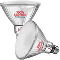 350 Watt Equivalent PAR38 LED Flood Light Bulb, Ultra Bright 5200 Lumens, Non-Dimmable, Full-Glass Outdoor Waterproof