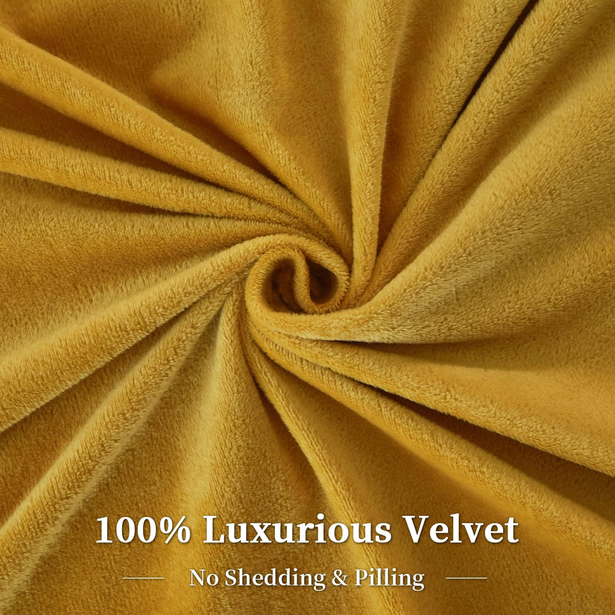 Super Soft Velvet Duvet Cover, 3pcs Luxurious Warm Velour Fluffy Bedding Set with 8 Ties, Cozy Breathable