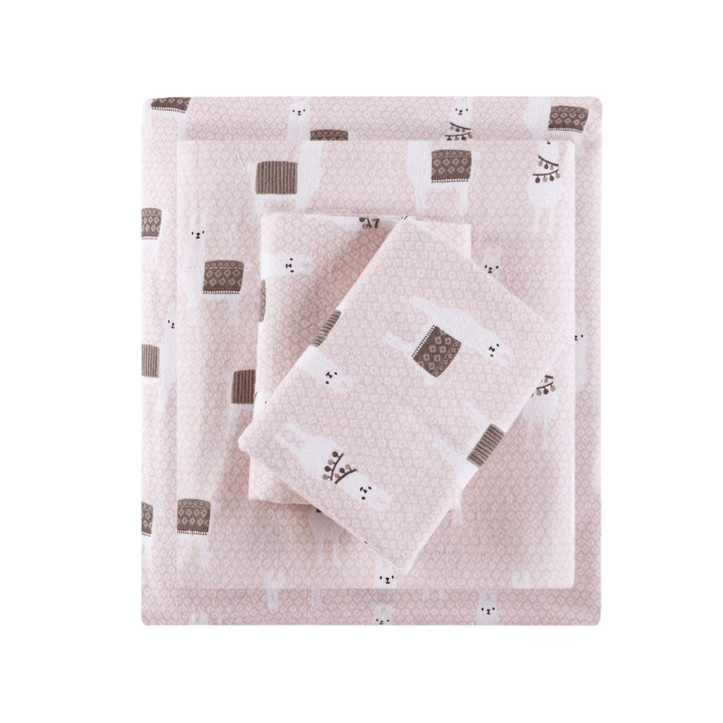 Cozy Soft 100% Cotton Flannel Sheets, Full, 4 pcs