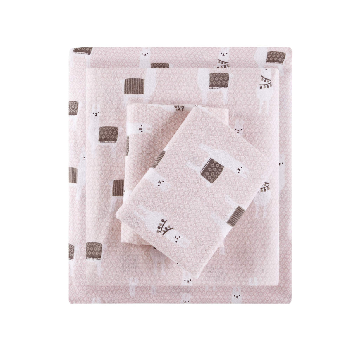 Cozy Soft 100% Cotton Flannel Sheets, Full, 4 pcs