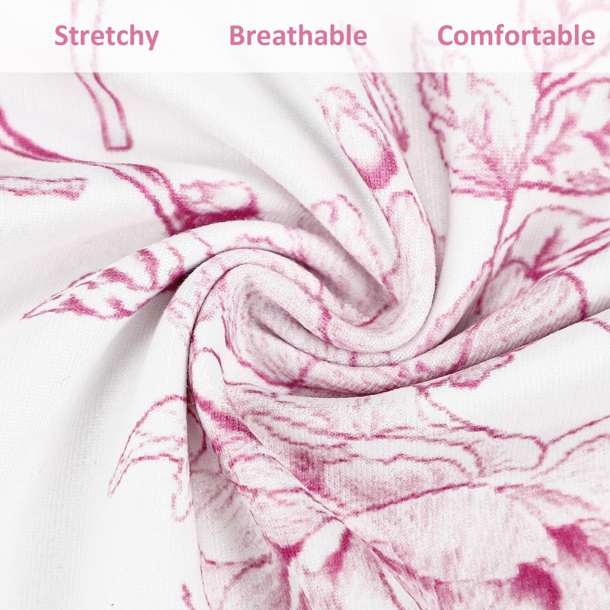 Nursing Pillow Cover, Removable Ruffled Pillowcase for Breastfeeding Pillows, Ultra Soft Comfortable Slipcover for
