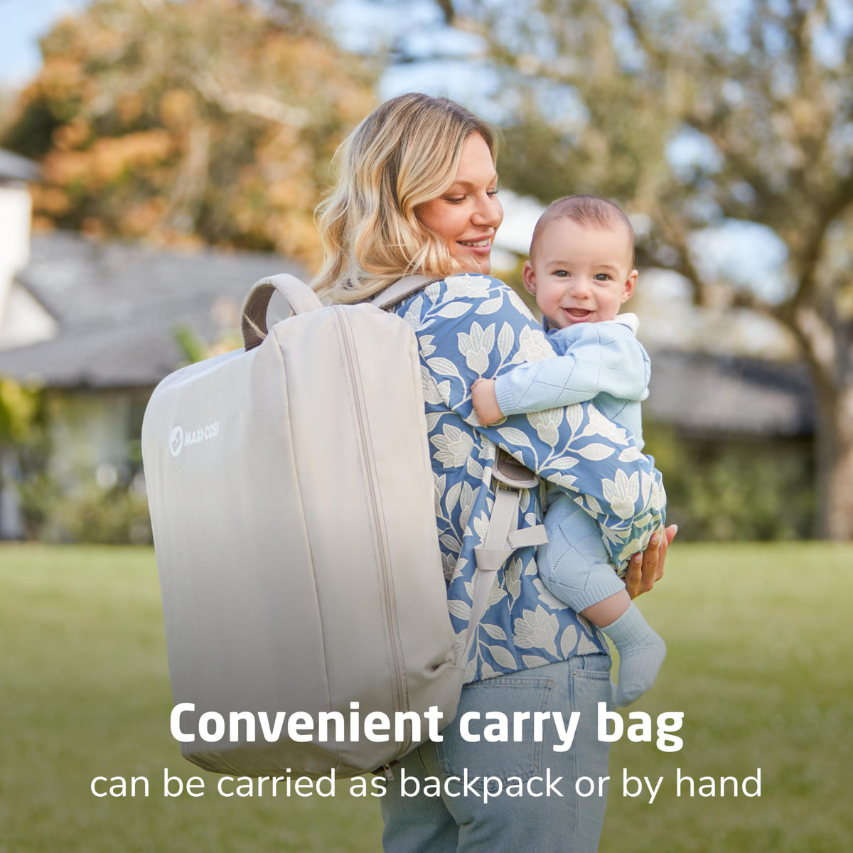 Calao Travel Playard & Bassinet - Classic Oat
