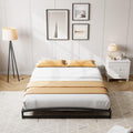 Low Bed Frame Queen Size - Black