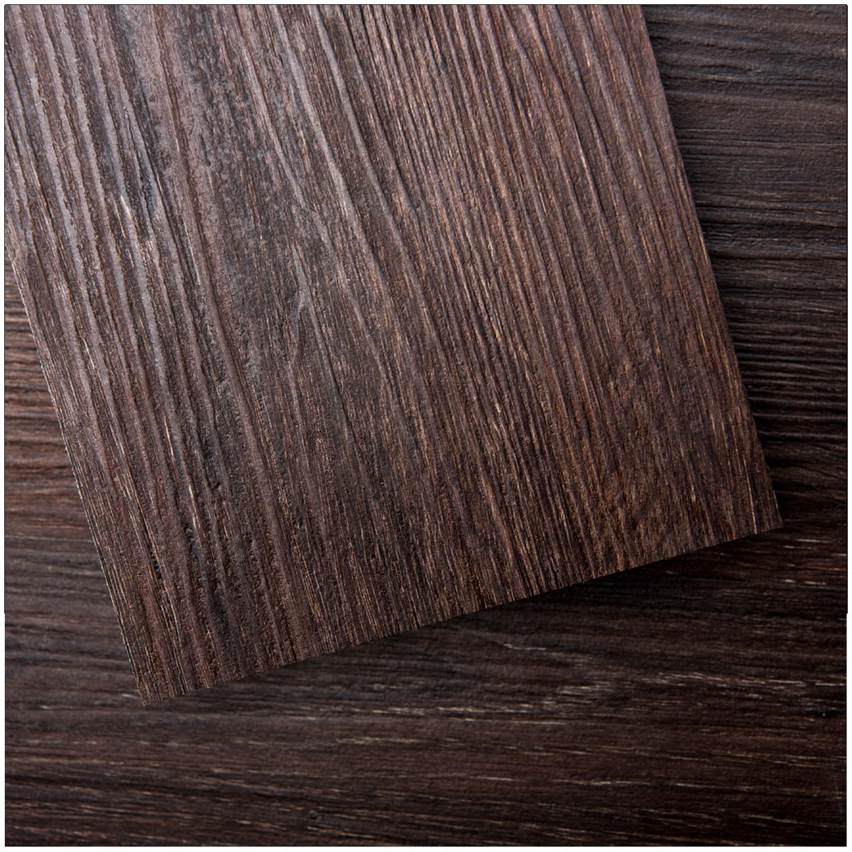 36-Pack Peel and Stick Vinyl Floor Tiles (54 Sq.Ft), Brown Stone