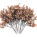 10 Pcs Babys Breath Artificial Flowers Bulk Real Touch Flowers Fake Flowers Silk Flowers Decor Indoor Floral