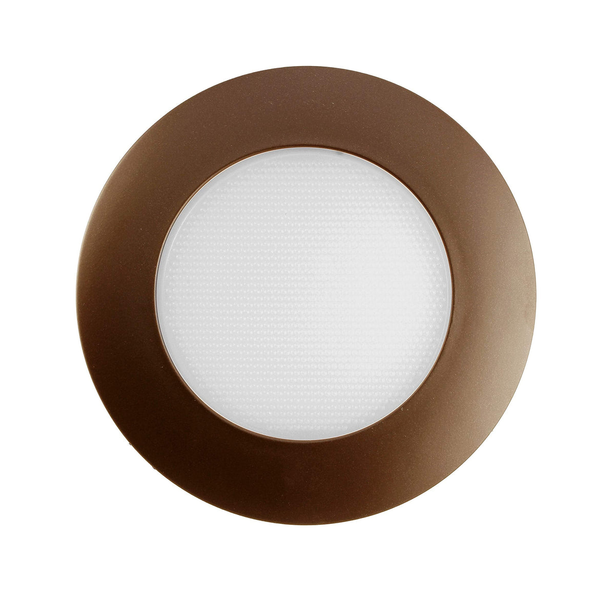 6 inch Oil-Rubbed Bronze Recessed Shower Trim with Albalite Lens (17505OB)