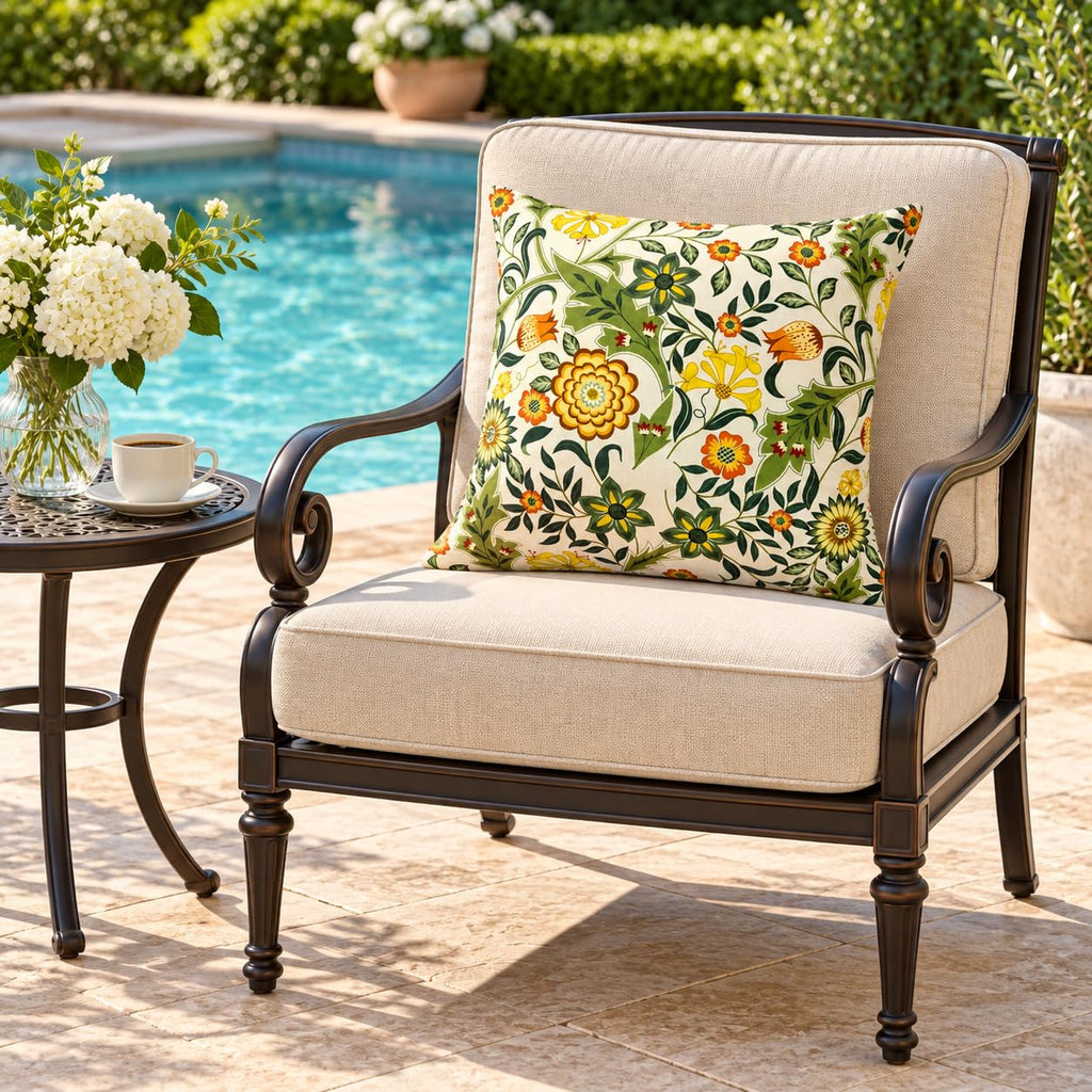 Outdoor/Indoor Decorative Throw Pillows 18×18 Inch