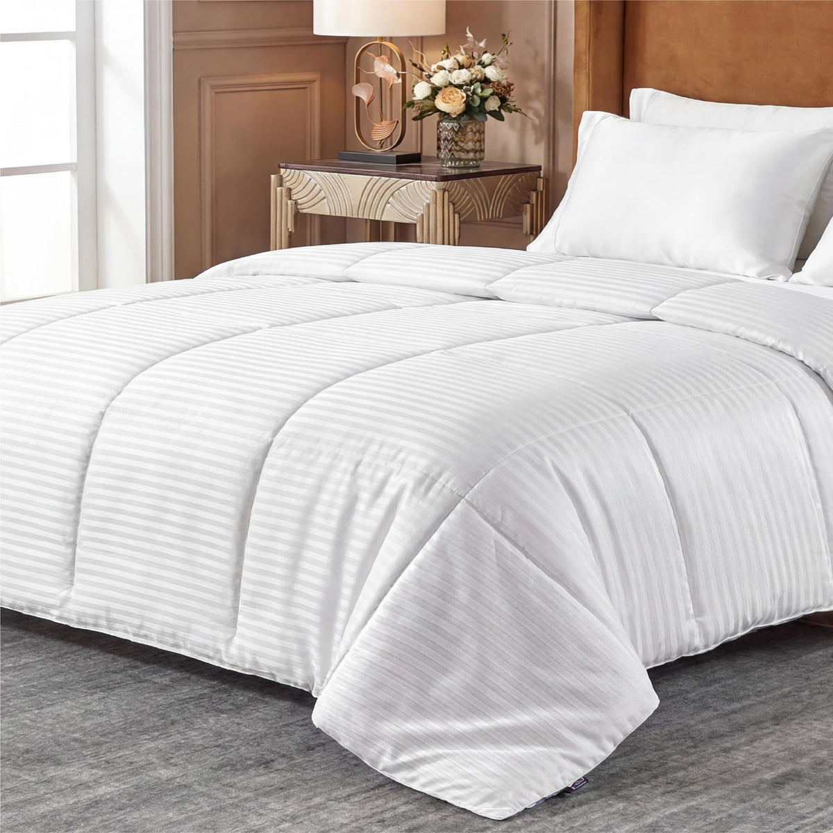 Duvet Insert - Down Alternative Lightweight Comforter