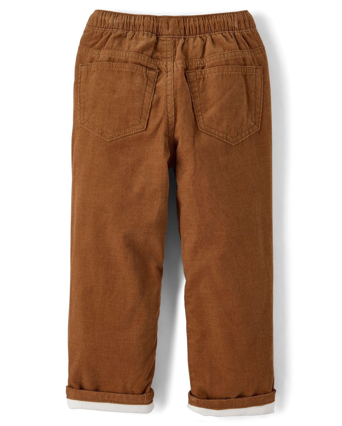 Boys,and Toddler Corduroy Pull on Pants,Antler Brown